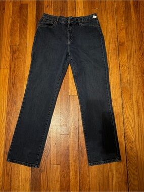 Polo by Ralph Lauren Black Straight-Leg Jeans